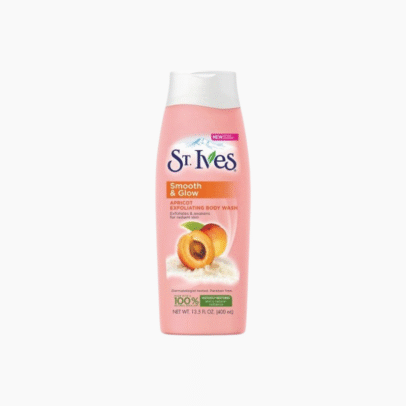 St.Ives Smooth & Glow Apricot Exfoliating Body Wash 400ML
