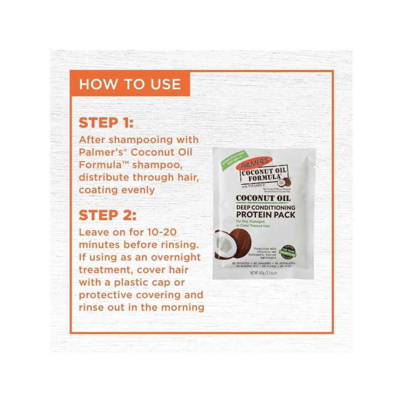 PALMER'S Deep Conditioning Protein Pack 60g – Image 4